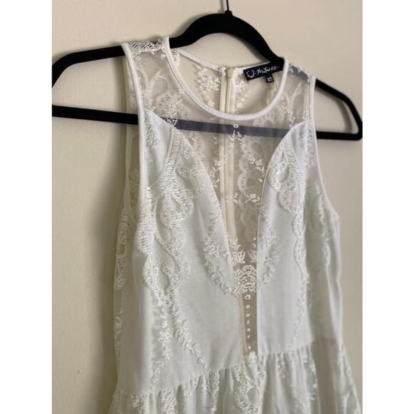 For Love & Lemons lulu White Lace mini Dress Size XS - Picture 2 of 10